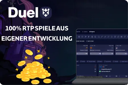 100% RTP Spiele aus eigener Entwicklung duel casino